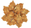 HAR Floral Starburst Pearl Vintage Figural Costume Brooch