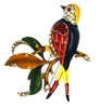 Trifari Perched Bird A Philippe 1942 Vintage Figural Fur Clip Brooch