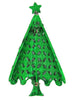 Mylu Christmas AB Blues & Pinks Enamel Tree Pin Brooch
