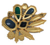 D&E Juliana Grape & Greens Vintage Figural Costume Brooch