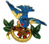 Fred Grey Nest Baby Birds Vintage Figural Costume Brooch