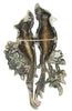 Coro Calopsitta Colorful Birds Copy Vintage Figural Costume Brooch
