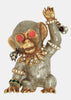 KJL Kenneth J Lane Gold Plated Monkey Vintage Figural Brooch