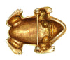 Capri Mint Green Enamel Frog Vintage Figural Pin Brooch