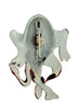 CFW Winged Tailed Humpty Vintage Figural Brooch