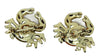 Coro Small Series Opal Belly Ruby Crabs Vintage Figural Scatter Brooch Set