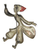 Stanley MacNeil Wonder Wizard Vintage Costume Figural Brooch