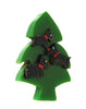 Foltz Bakelite Carved Scottie Dog Christmas Tree Vintage Figural Brooch