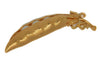 Trifari Gold Plate Peapod Vintage Figural Costume Brooch