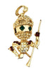Coro Sparkling Knight Small Series Vintage Figural Brooch