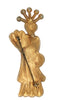 Block Good Earth Lotus Movie Tie-In Vintage Figural Costume Brooch