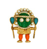 KJL Witch Doctor Lucite Vintage Figural Pin Brooch