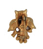 Coro Perched Owl Small Series Vintage Figural Pin Brooch