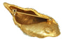 Lovely Pave Pearl Cabs Gold Tone Seashell Conch Vintage Figural Brooch