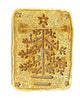 JJ Jonette Sparkling Cut Work Tree Vintage Figural Costume Brooch