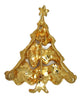 Christmas Cream White Flow Enamel Garland Tree Vintage Figural Brooch