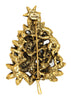 Graziano Triple Angel Holiday Christmas Tree Vintage Figural Brooch