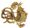 Trifari Fantasy Fairyland Jelly Belly Enameled Rooster Vintage Figural Brooch