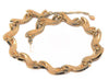 Trifari Ruby & Gold Vintage Necklace & Bracelet Set 1950s
