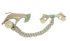 Gorgeous Triple Hand Pearls Chatelaine Vintage Costume Brooch