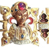 HAR Genie Fortune Teller Aladdin Wearable Art Vintage Bracelet - 1950s