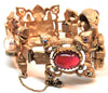HAR Genie Fortune Teller Aladdin Wearable Art Vintage Bracelet - 1950s
