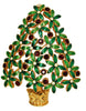 Trifari Christmas Tree Vintage Figural Pin Brooch - Sphinx Version 1997