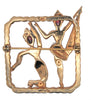 Trifari Single Edition Alfred Philippe Ballet Dancers Vintage Figural Brooch