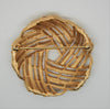 Trifari Rhinestone Love Knot Ribbon Gold Tone Pin Brooch