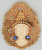 Carnegie Empress Princess Vintage Figural Costume Pin Brooch