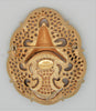 Carnegie Empress Princess Vintage Figural Costume Pin Brooch