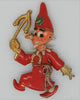 Accessocraft Patriotic Superstitious Aloysious Wizard WW2 Figural Pin Brooch