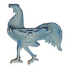 Blue Chicken Enameled Blues Rooster Vintage Figural Brooch