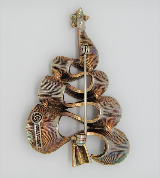 How to spiral ribbon a christmas tree