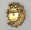 Freirich Couples Half Moon Vintage Figural Pin Brooch