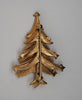 Trifari Christmas Tree Swarovski Rhinestones Figural Pin Brooch - 1980s