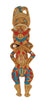 Totem Dancer Vintage Figural Costume Pin Brooch