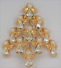 BW Guardian Angel Vintage Figural Christmas Tree Pin Brooch