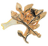 Swoboda Bird Nest Eggs Vintage Figural Costume Brooch