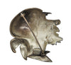 Marleen Sterling Silver Pirate Vintage Costume Figural Pin Brooch