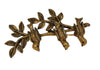 Jeanne Bird Trio on a Branch Vintage Figural Pin Brooch