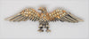Reja American Patriotic Eagle Sterling Vermeil WW2 Vintage Figural Pin Brooch