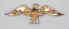 Reja American Patriotic Eagle Sterling Vermeil WW2 Vintage Figural Pin Brooch