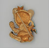 Boucher Bear Teddy Panda Vintage Costume Figural Pin Brooch