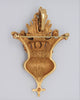 Erwin Pearl Royal Crown Scepter Turquoise & Ruby Vintage Figural Brooch - Rare