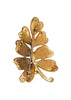 BSK Pave Pearl Rhinestone Cab Bug Vintage Costume Figural Pin Brooch