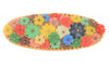 Haskell Wired Floral Pastel Blossoms Vintage Figural Pin Brooch