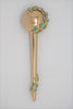 Monet St Patricks Day Scepter Vintage Figural Pin Brooch