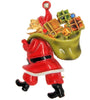 ART Santa Claus Vintage Figural Holiday Brooch 1960s
