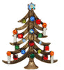 Weiss Christmas Branch Candles Tree Rhinestones Vintage Figural Brooch